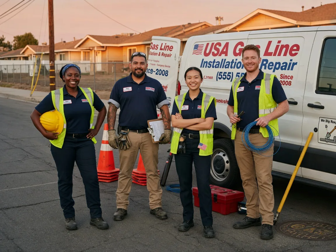 Gas Line Installation company in Ayr, ND